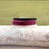 Wine, Black, and White 3 Strand Cork Bracelet